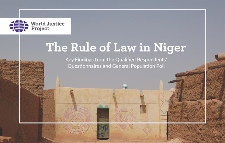 The Rule of Law in Niger