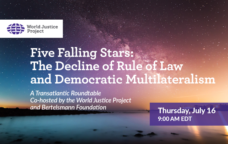The Decline of Rule of Law and Democratic Multilateralism Webinar